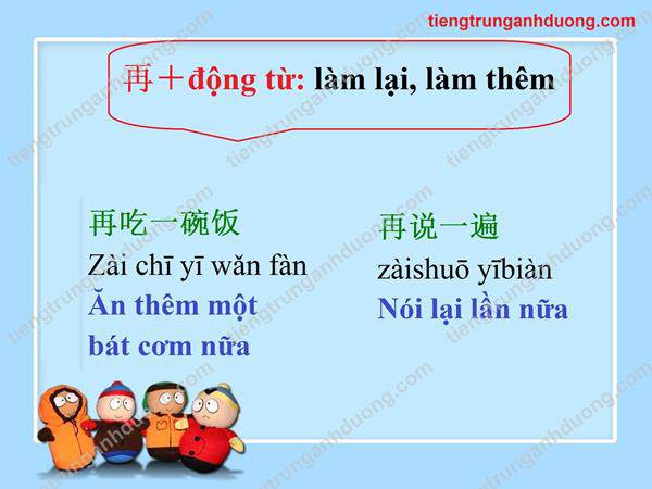 Tổng hợp cấu trúc ngữ pháp tiếng Trung giáo trình Hán ngữ 1 và Hán ngữ 2 (phần 2)