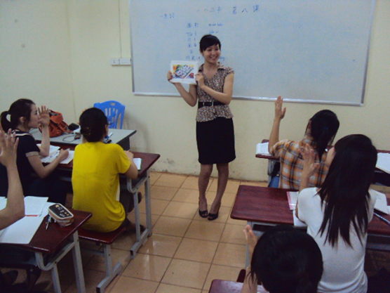 Học viên lớp học tiếng trung ở Hà Nội