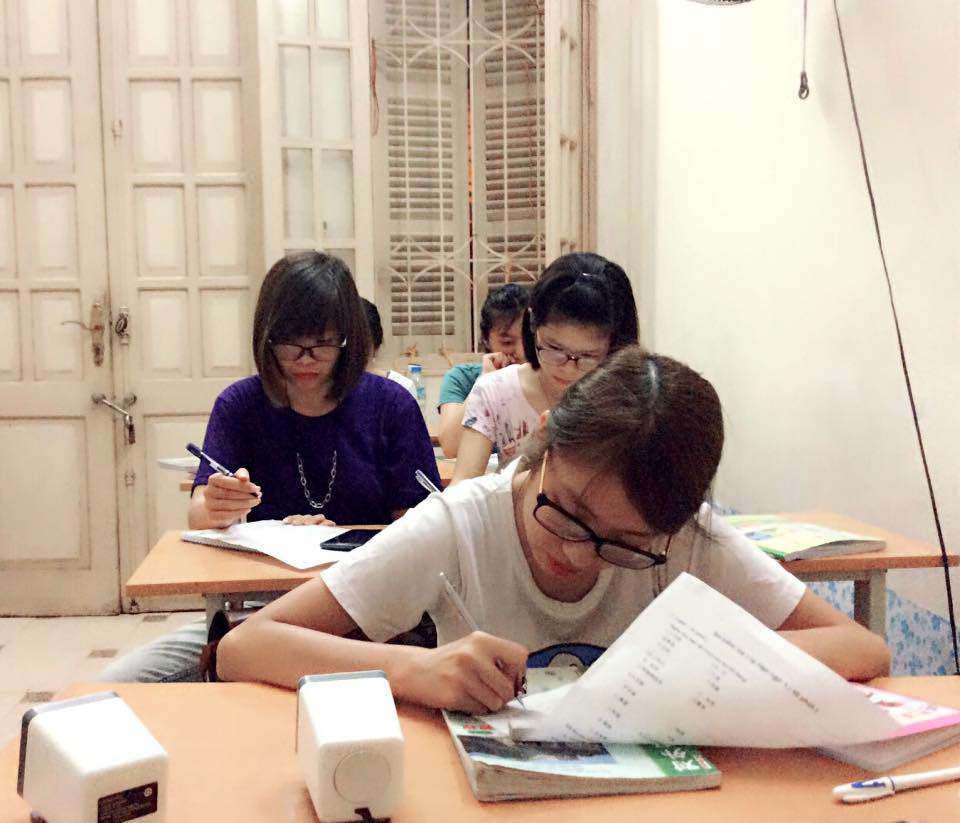 Học viên lớp học tiếng Trung Ánh Dương