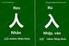 Các cặp chữ Hán dễ nhầm lẫn (phần 1)